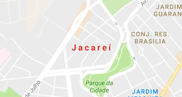 Mapa da localização da Kraft Baterias em Jacareí
